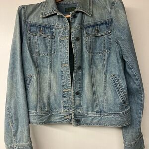 Lauren Ralph Lauren Light Blue Jean Jacket
